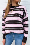 Pink Chocolate Stripe