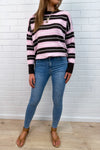 Pink Chocolate Stripe