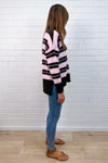 Pink Chocolate Stripe