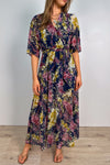 Navy Floral