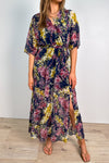Navy Floral