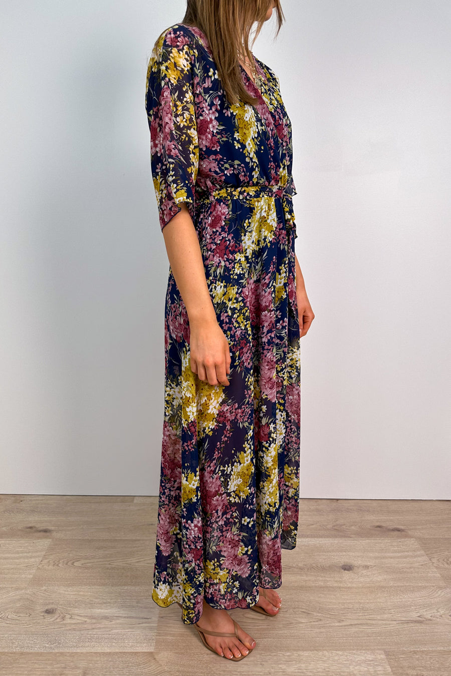 Navy Floral