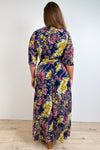 Navy Floral