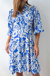 Blue White