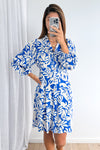 Blue White