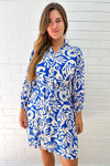 Blue White