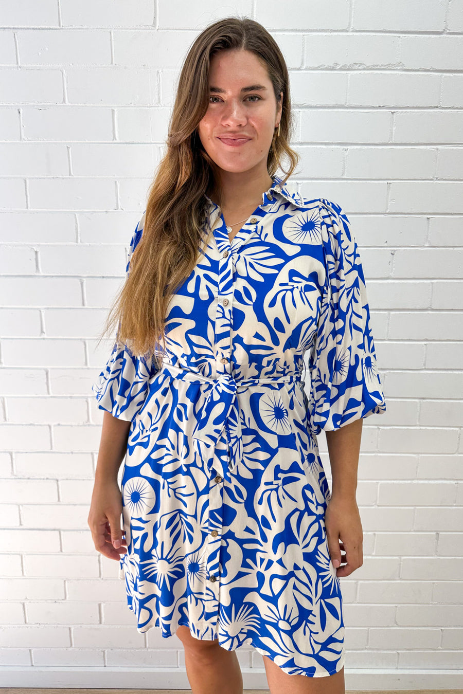 Blue White