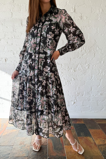 Black Floral: kym