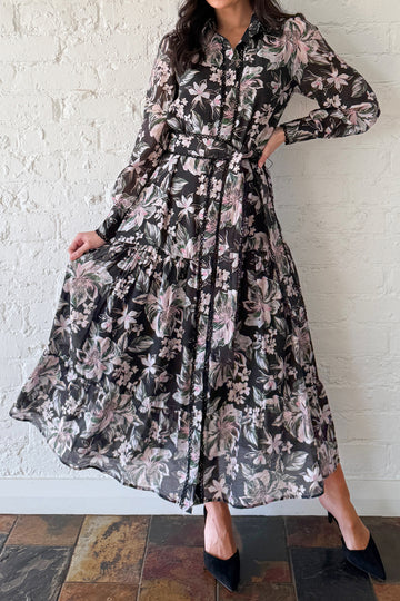 Black Floral: kate