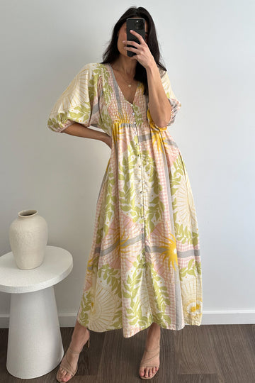 Green Yellow Multi: kate