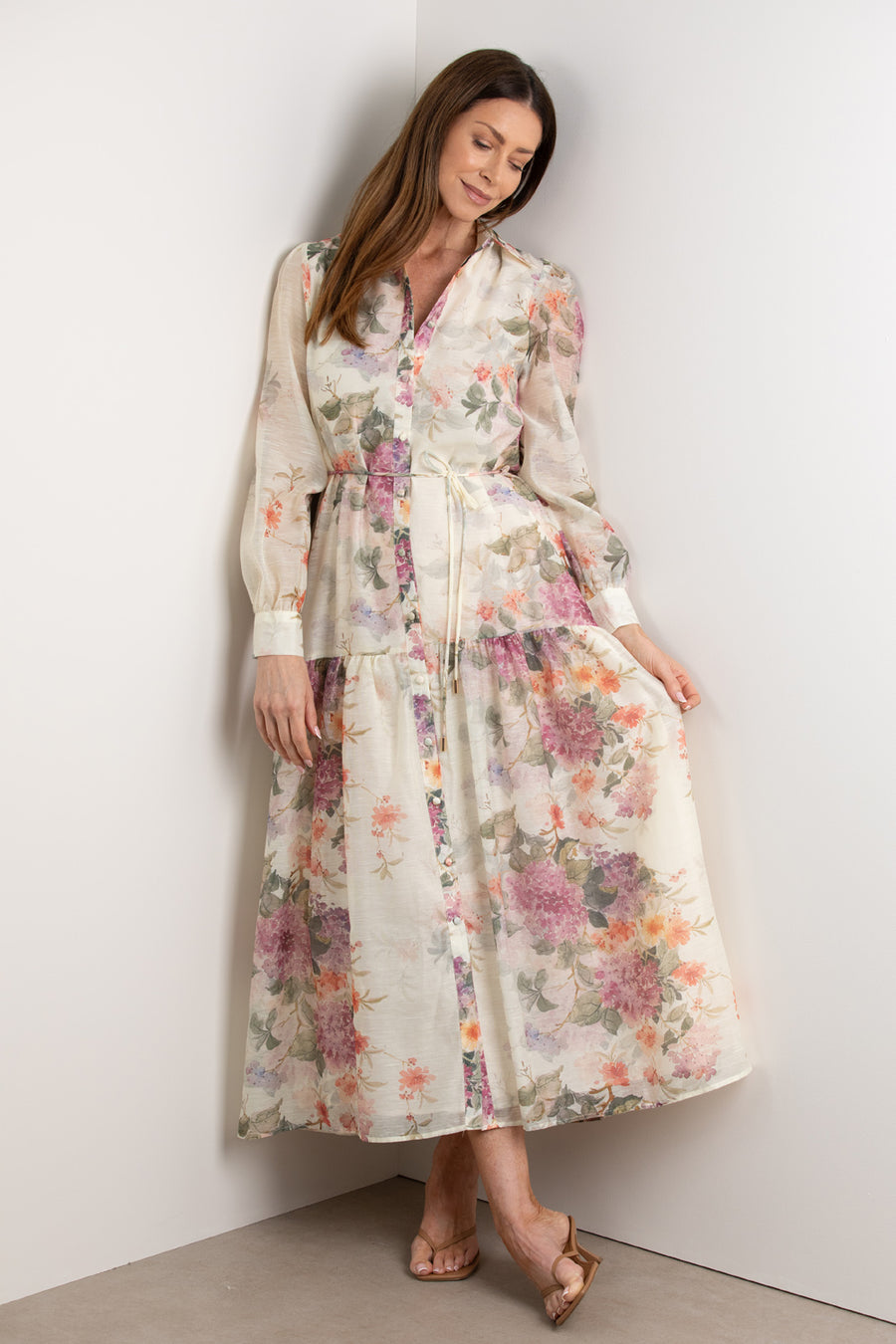 Cream Floral