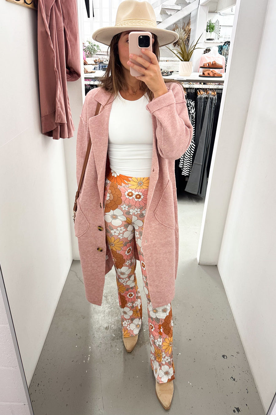 Orange Floral