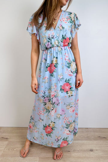 Light Blue Floral: eve