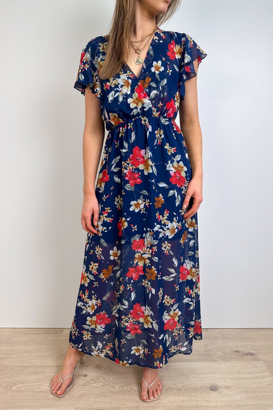 Navy Floral