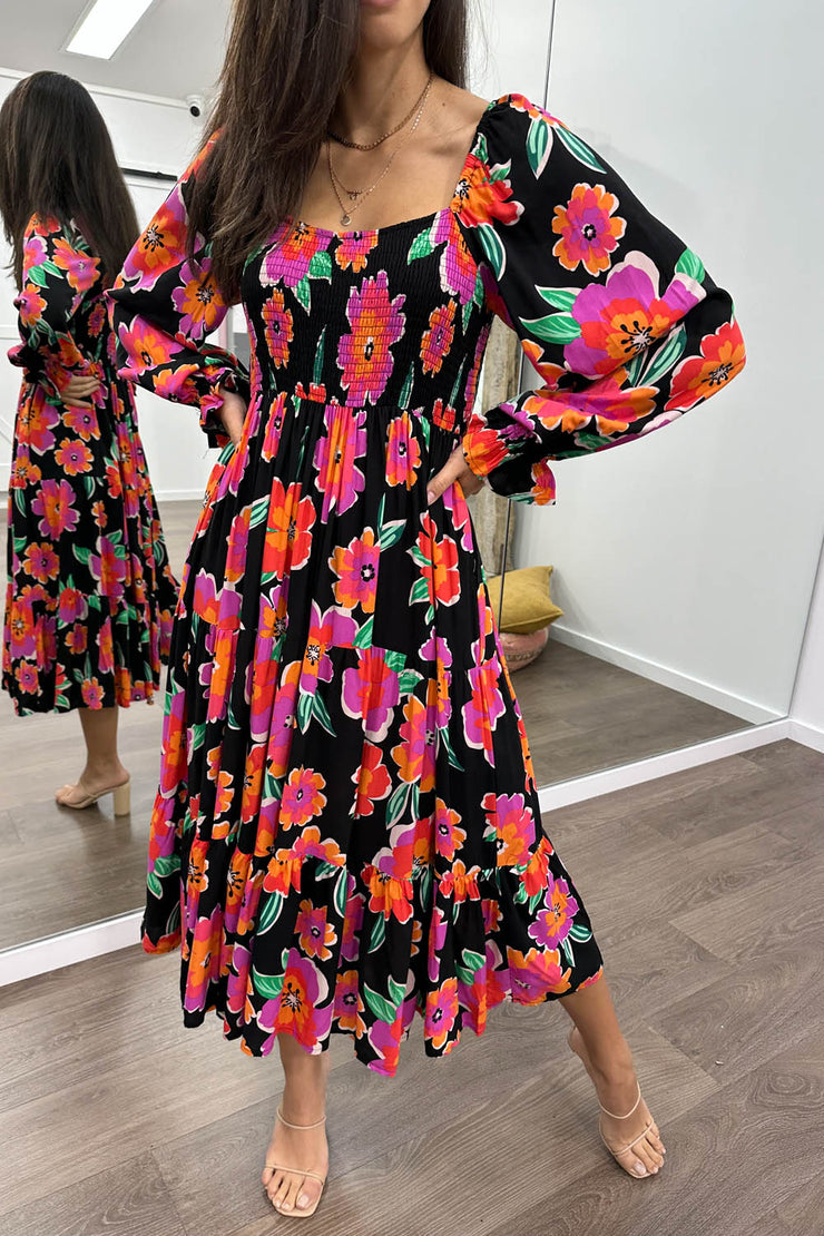 Black Floral