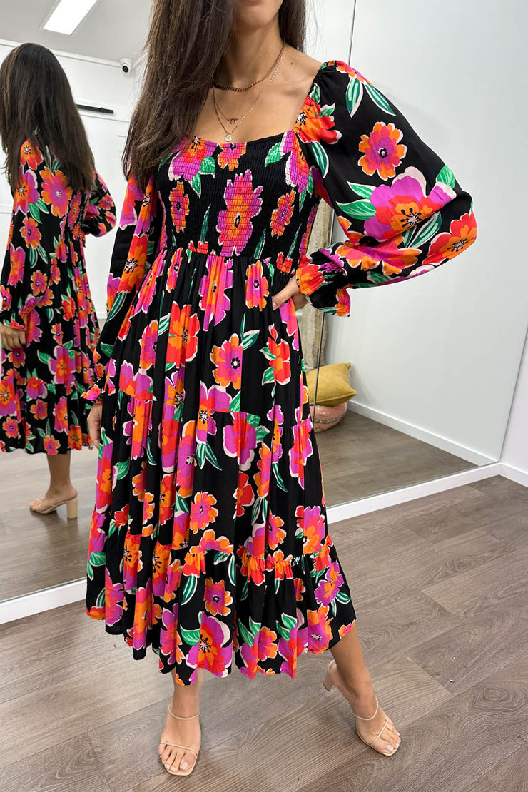 Black Floral