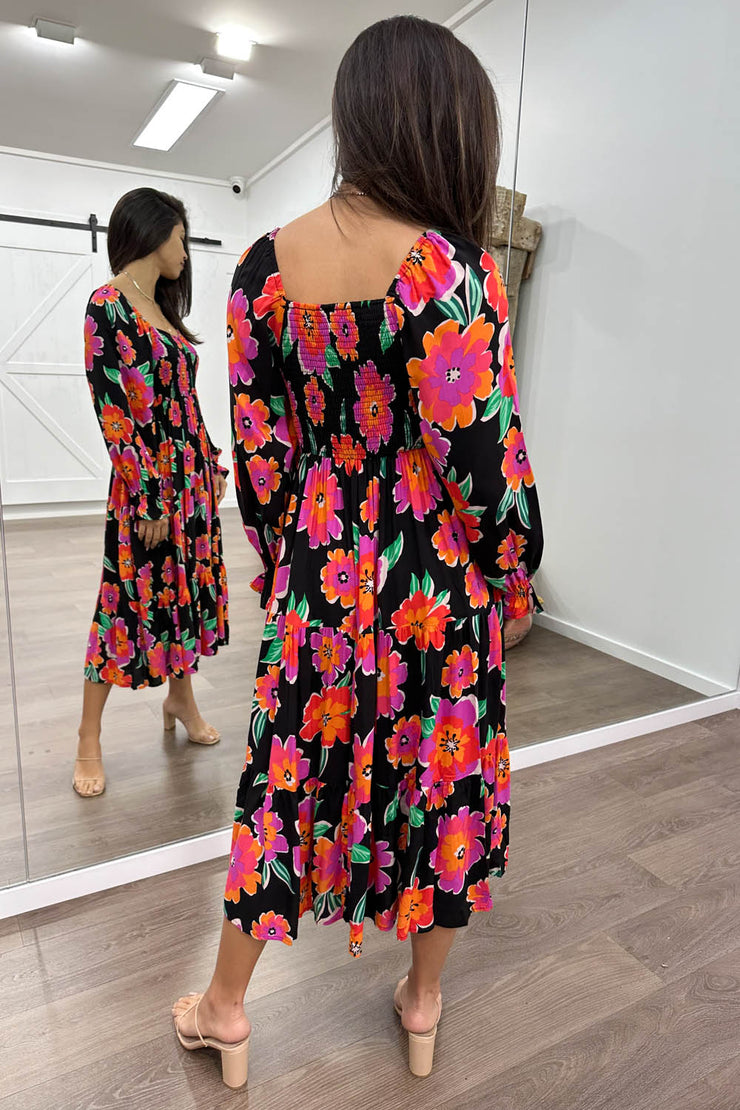 Black Floral