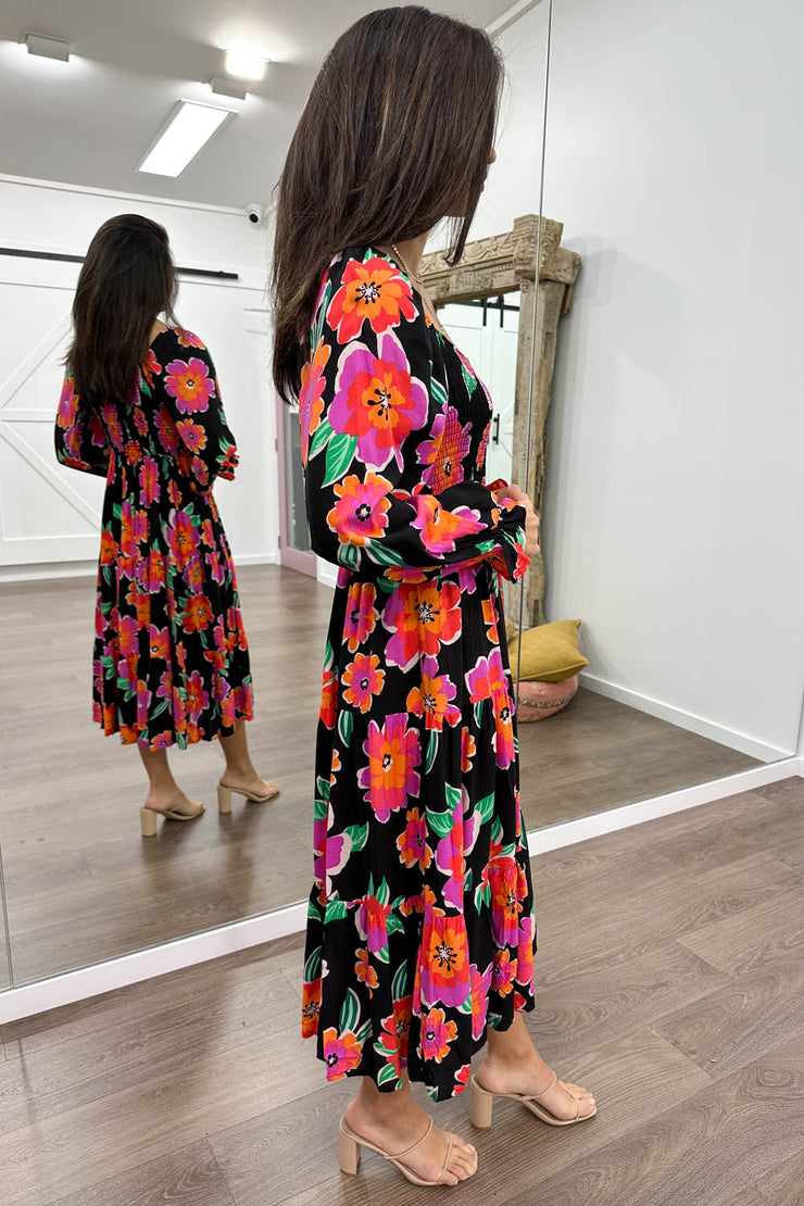 Black Floral