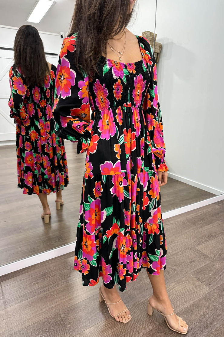 Black Floral