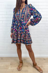 Navy Floral