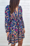 Navy Floral