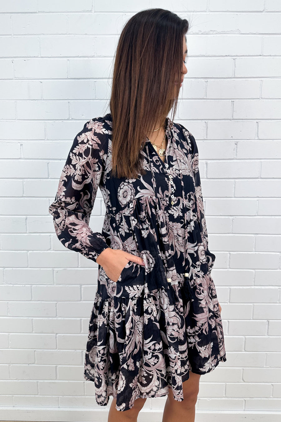 Black Floral