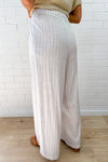 White Pinstripe