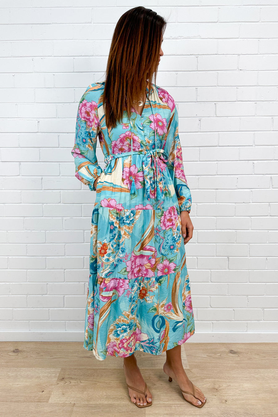 Sky Blue Floral