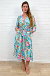 Sky Blue Floral