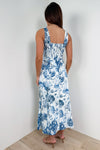 Light Blue Floral