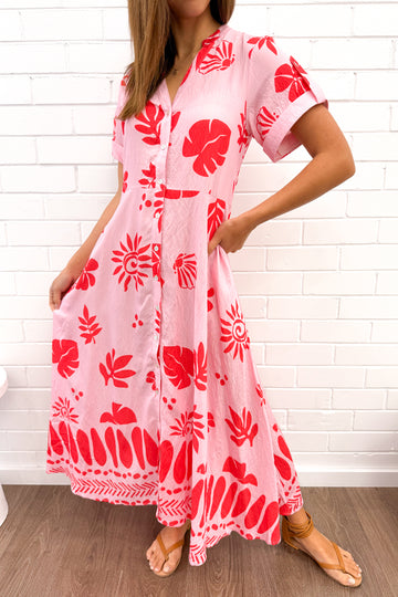 Pink Red Print: kym