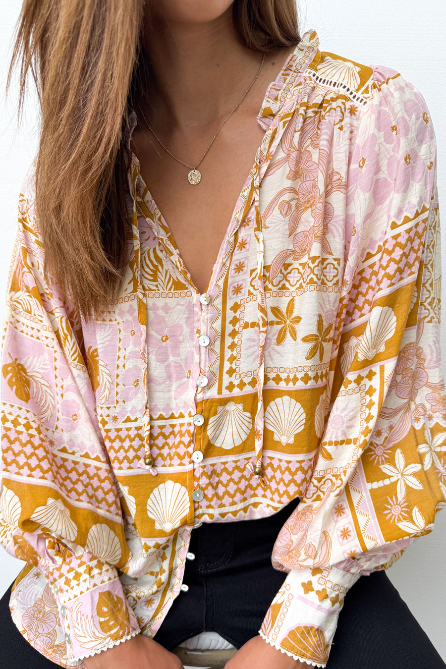 Pink Gold Print