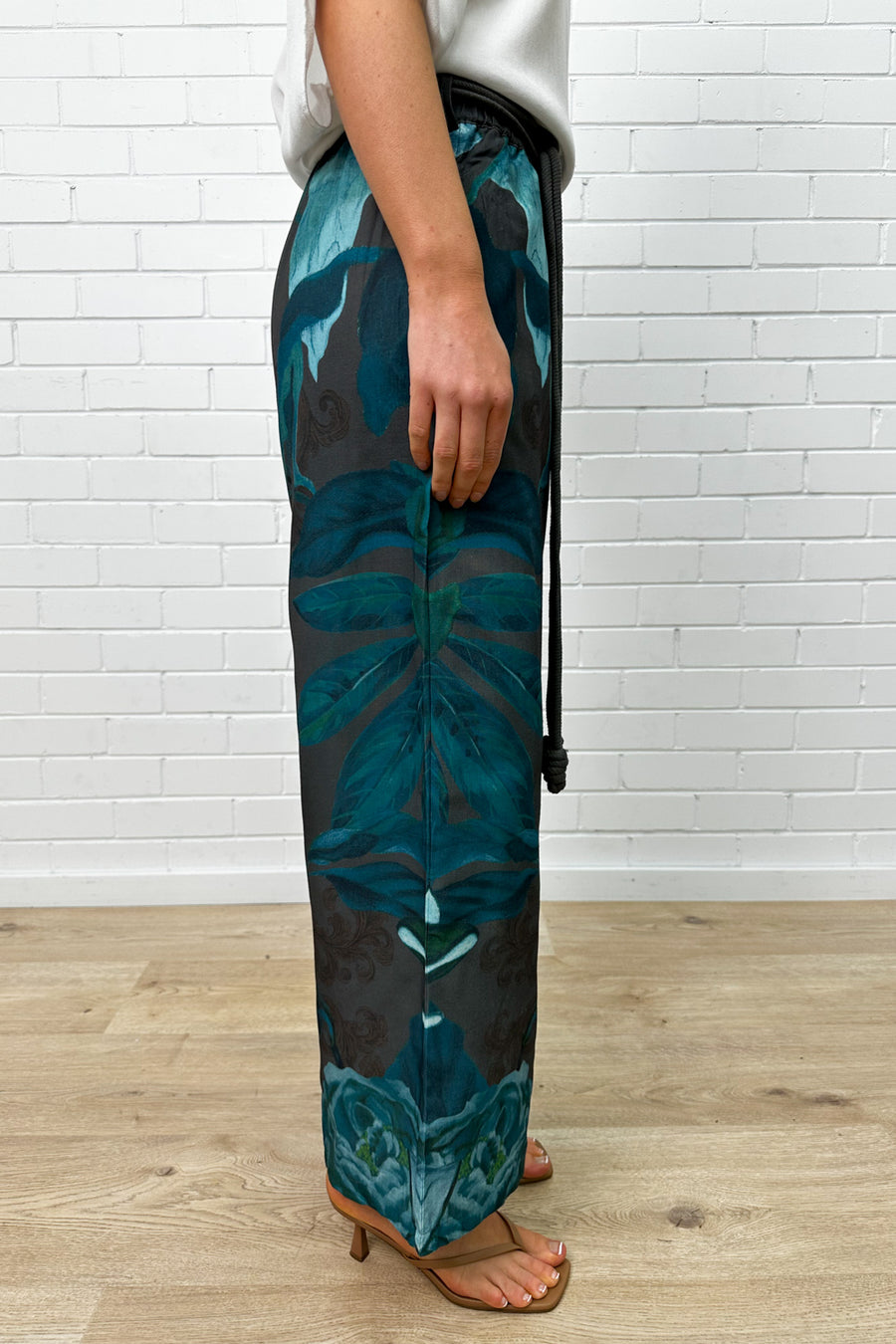 Teal Print