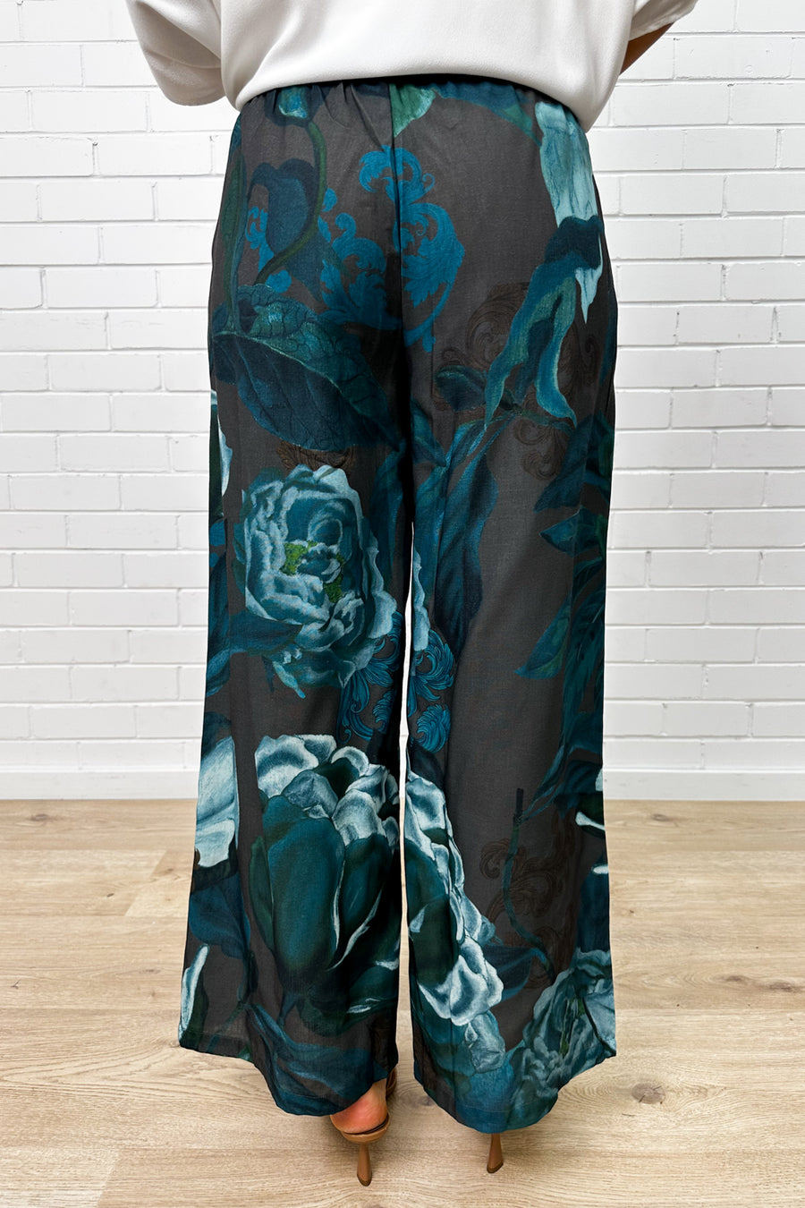 Teal Print