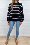Black Multi Stripe