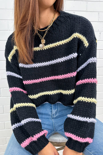Black Multi Stripe: kym