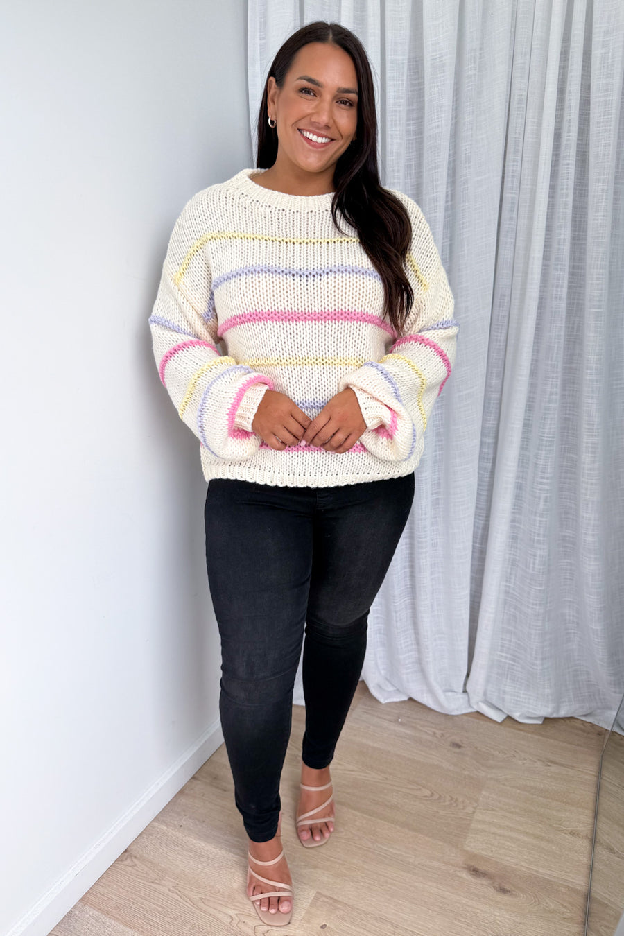 Cream Stripe