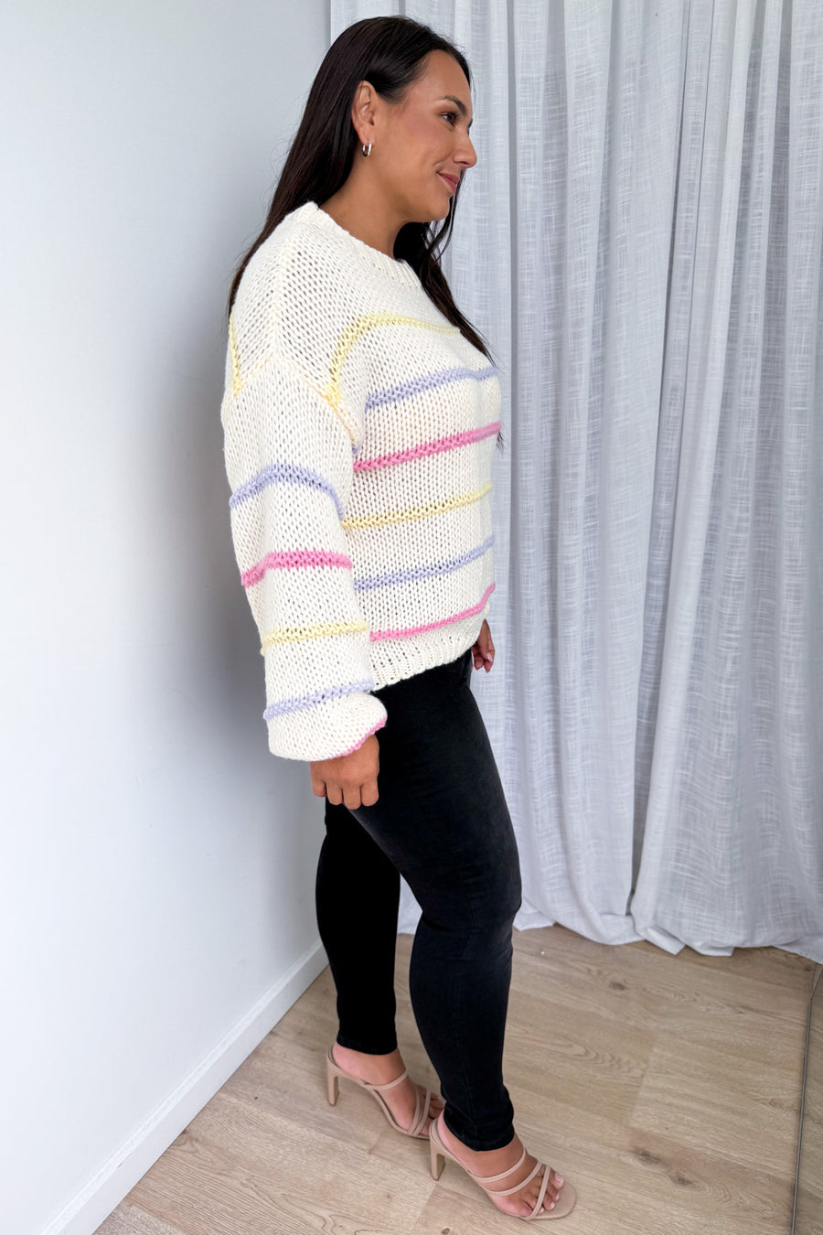 Cream Stripe