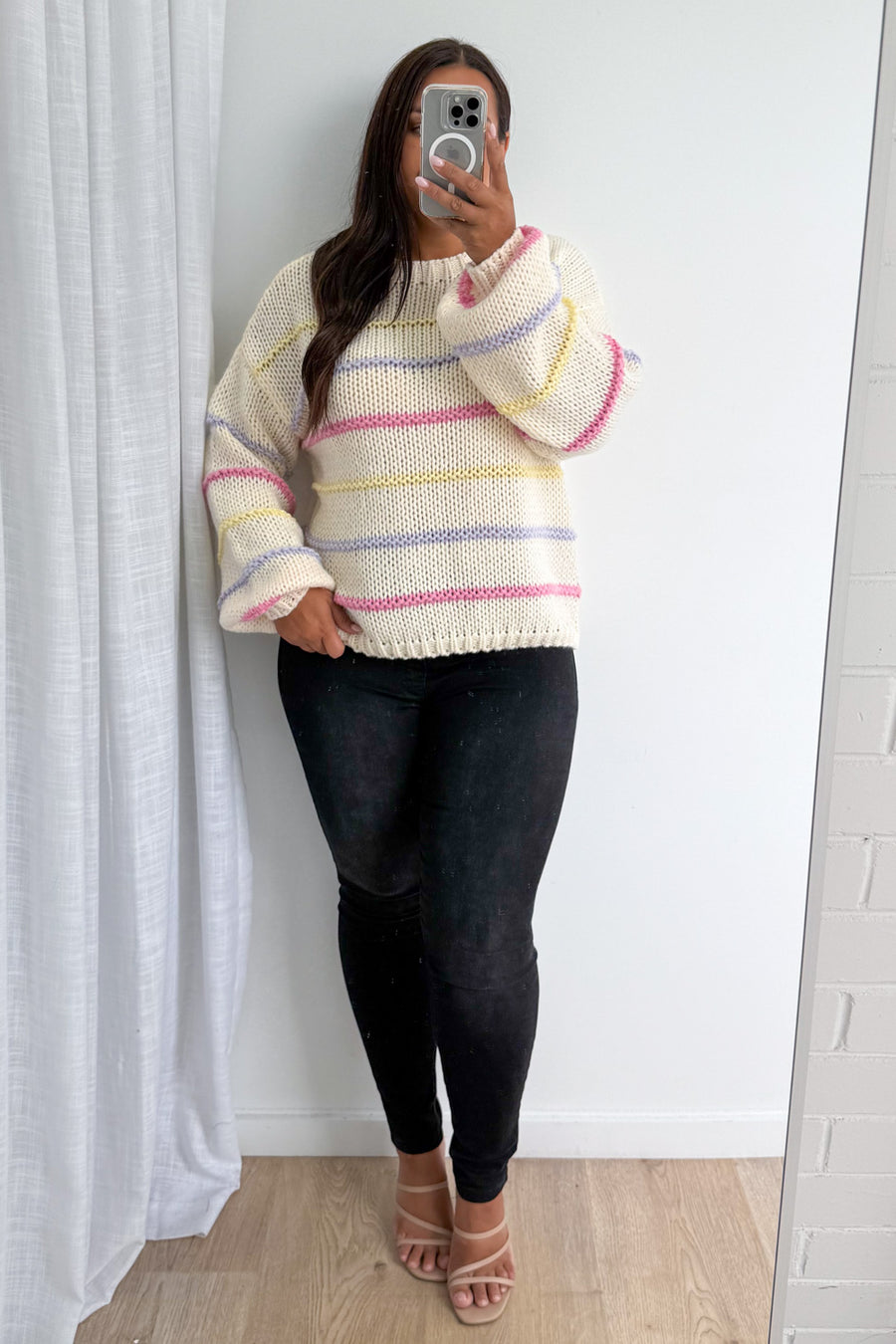 Cream Stripe
