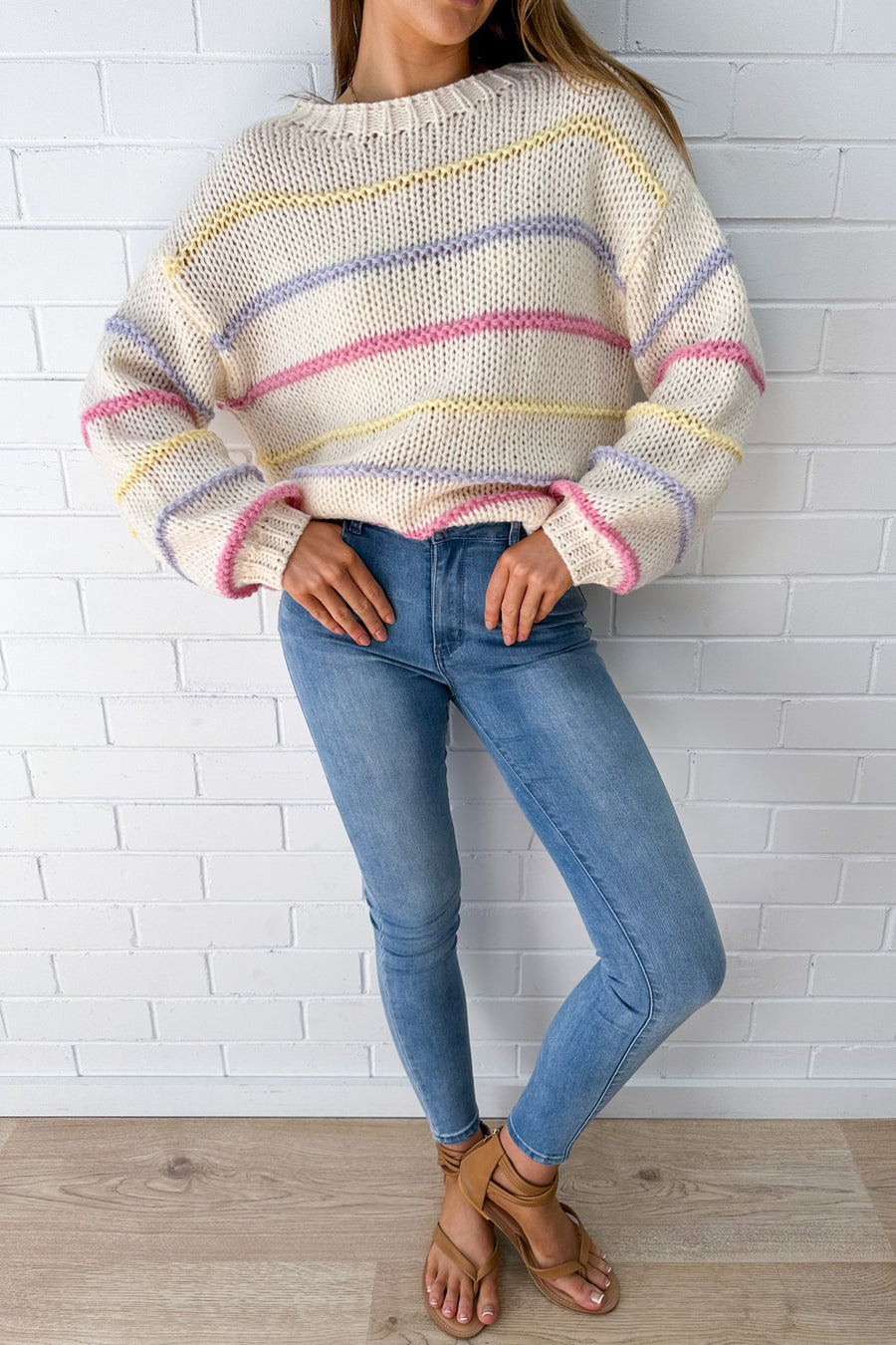 Cream Stripe