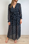 Black Polka Dot