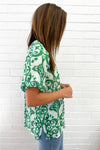 Green White Tile