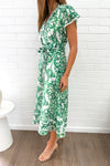 Green White Tile