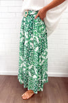 Green White Tile