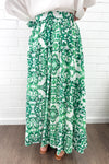 Green White Tile