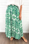 Green White Tile