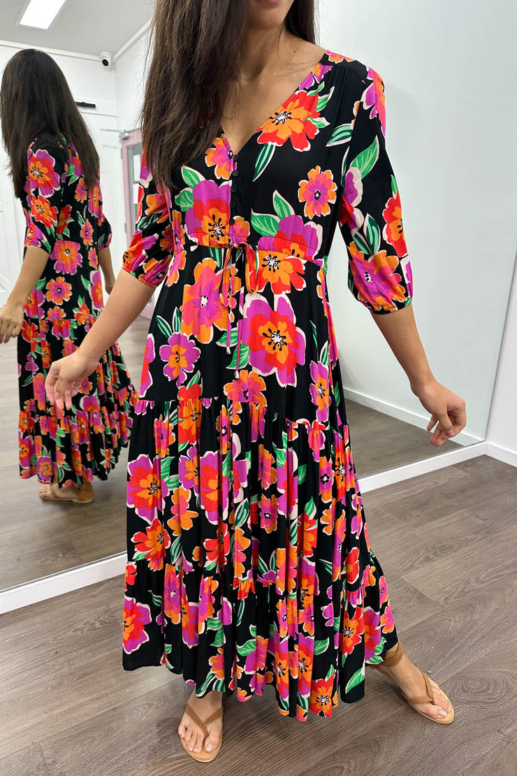 Black Floral