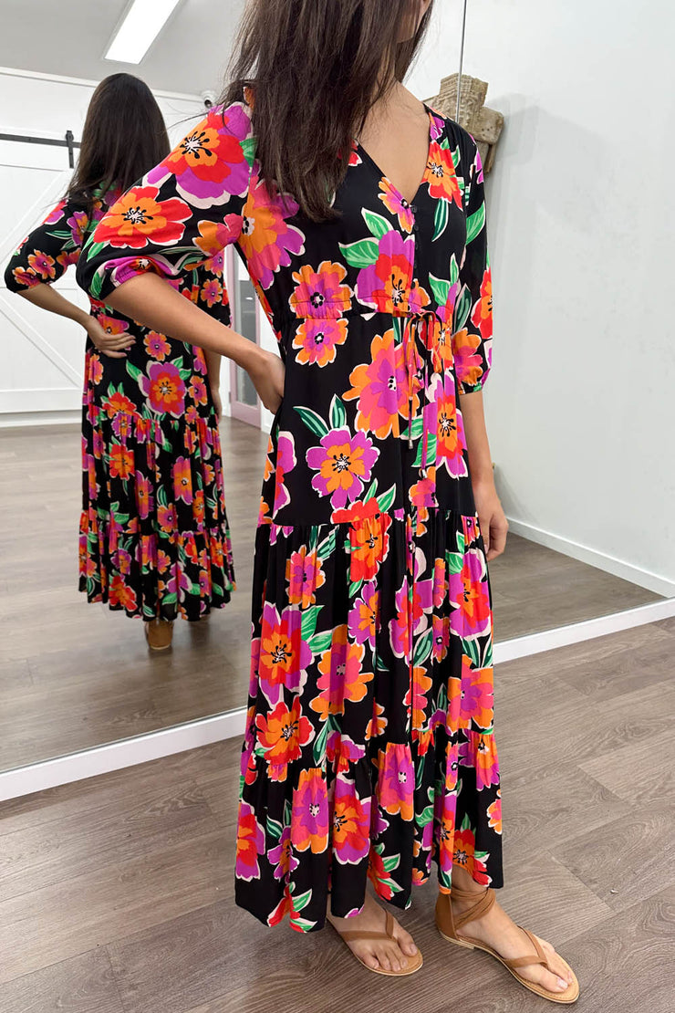 Black Floral