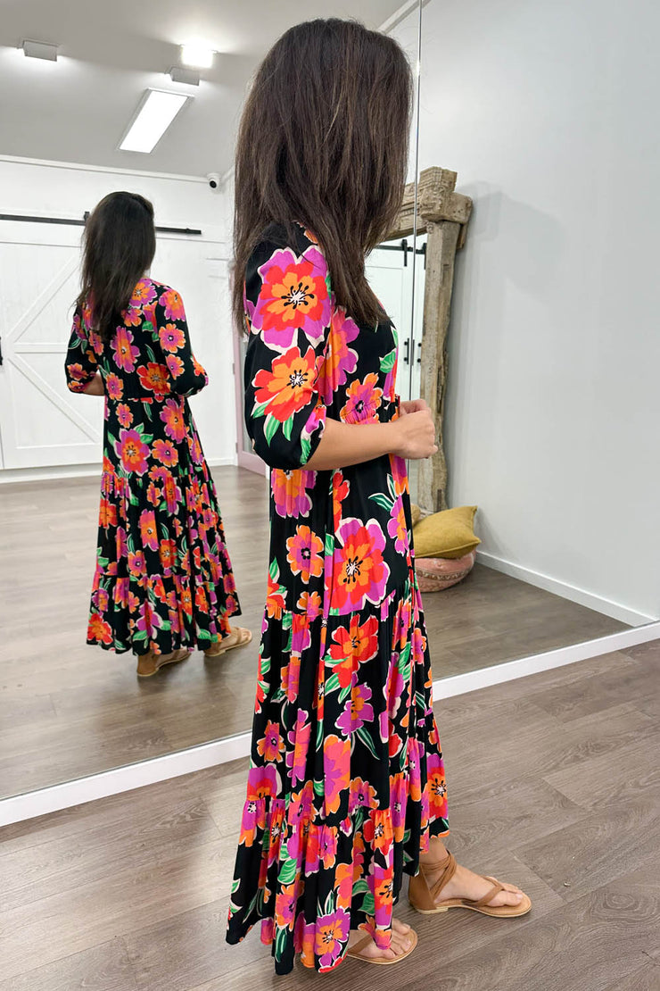 Black Floral