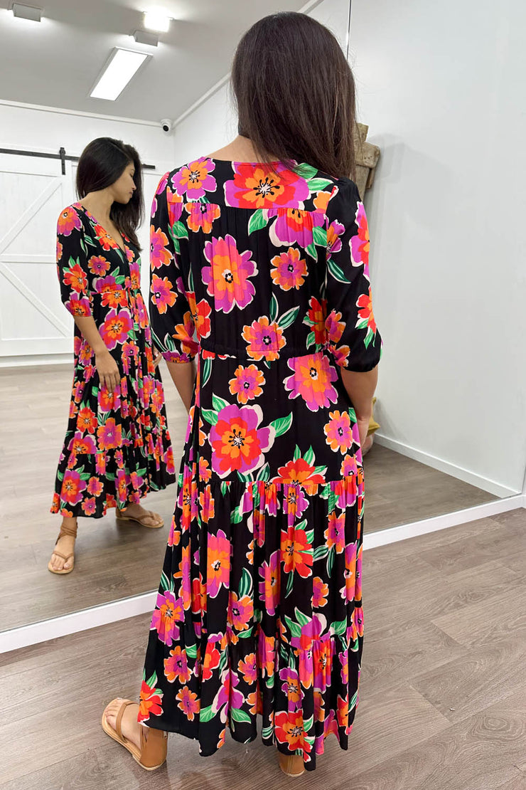 Black Floral